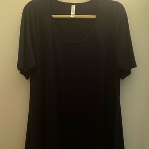 🍁LuLaRoe NWOT Solid Navy Perfect Tee (M)